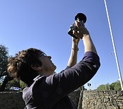 Pointing the camera - up!